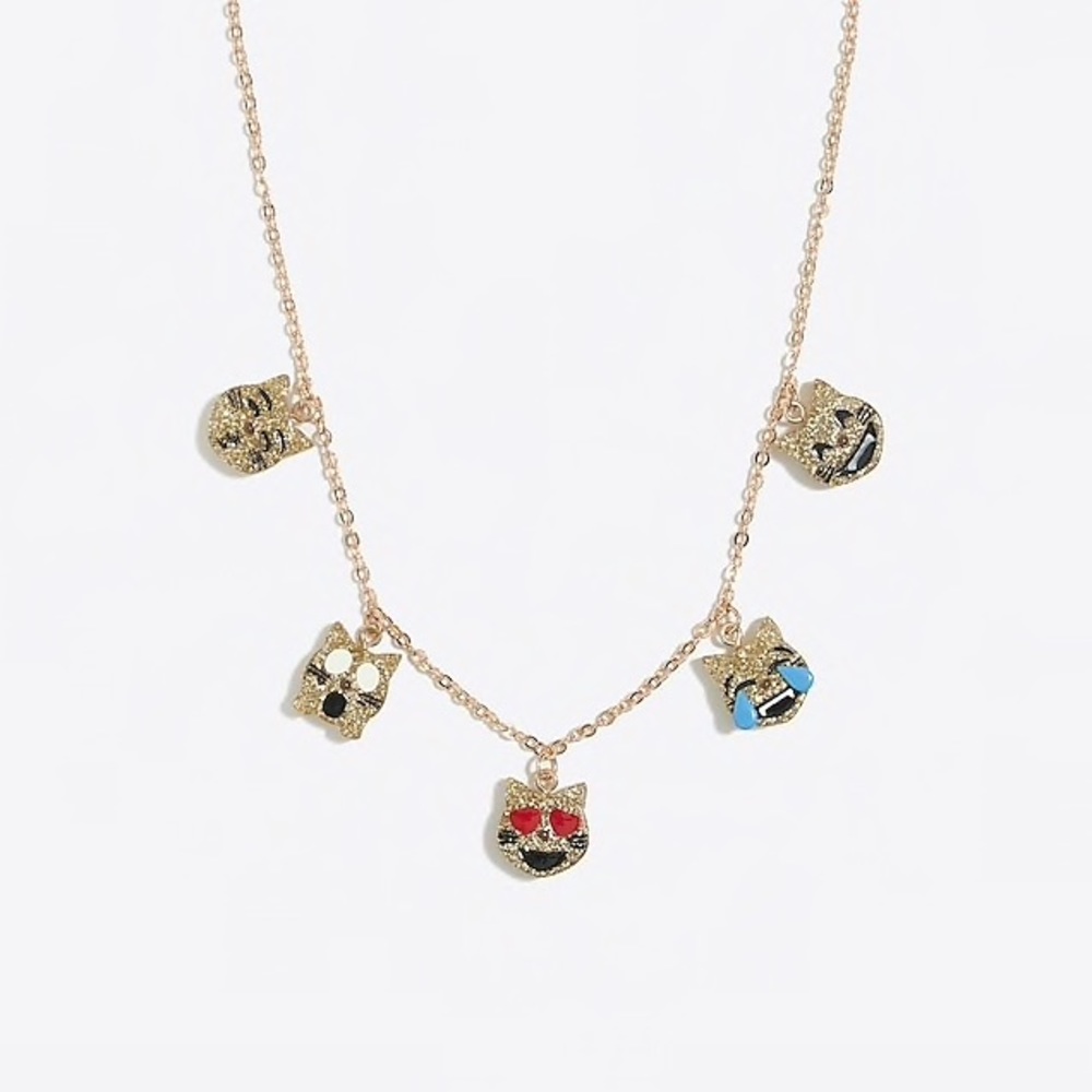 EMOJI Cat Necklace